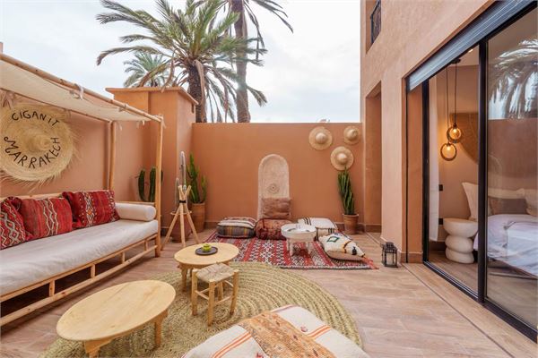 Small spaces, big character: optimizing an apartment in Marrakech with style