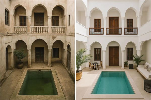 Renovar un riad sin perder su alma: modernidad y autenticidad