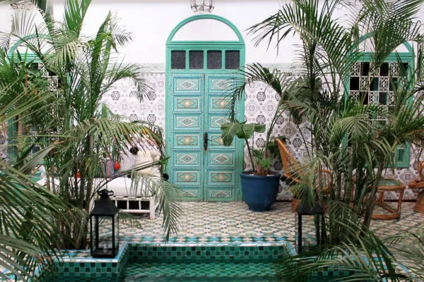 terrazza marocchina: ricreare l'atmosfera di un riad