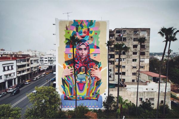 Street art in Marocco: Casa e Rabat, capitali del graffiti urbano