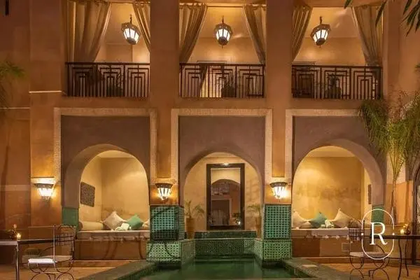 Riad storico di lusso con vista sull