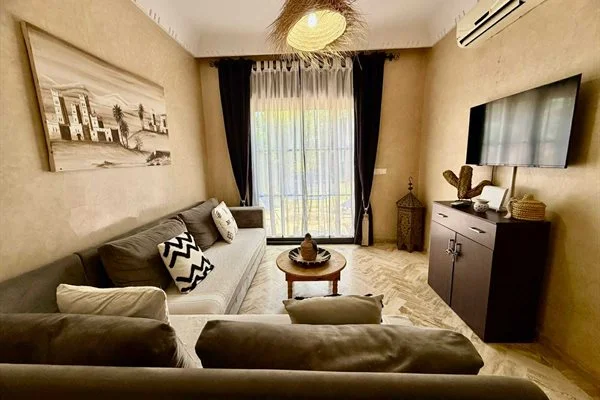SUMPTUOUS 2-BEDROOM APARTMENT WITH GARDEN - ROUTE DE FÈS KM 5