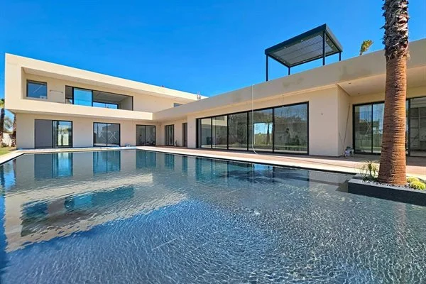 فيلا معاصرة استثنائية بإطلالة على الأطلس - طريق تحانوت، مراكش