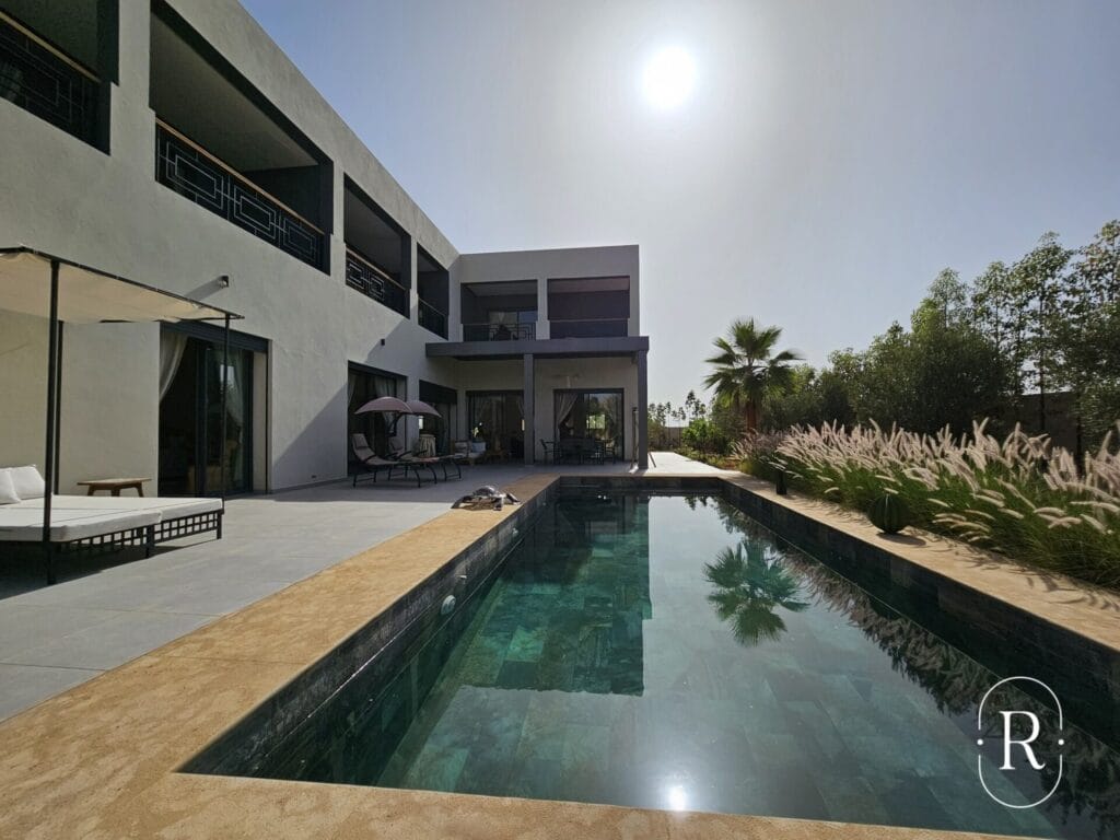 Villa de luxe Marrakech à vendre sur golf Amelkis avec Real Dream House